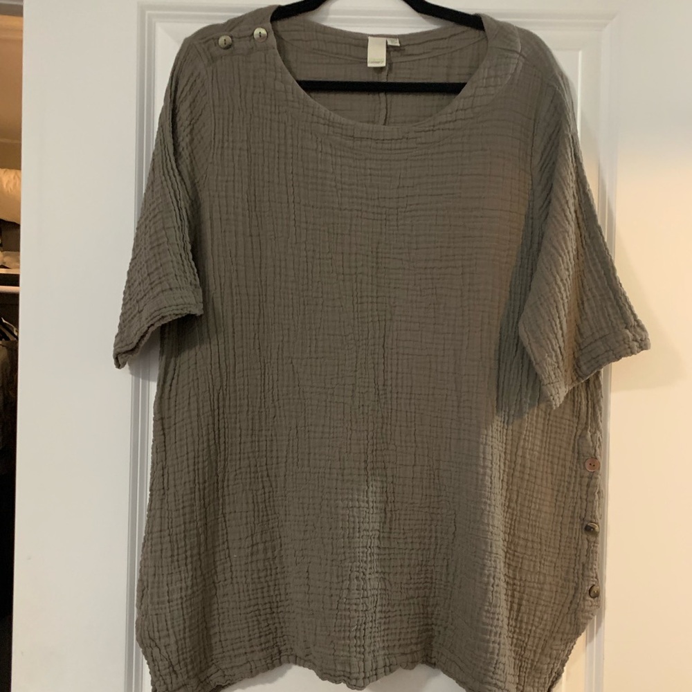 Shannon Pessaro size XL 100% Cotton Gauze